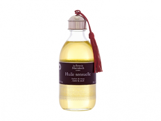 Huile sensuelle corporel Ambre & Musc