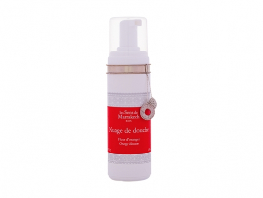 Nuage de douche fleur d'oranger