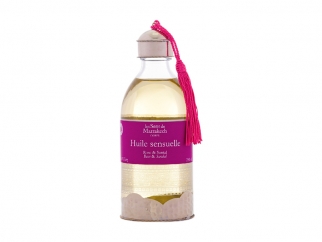 Huile sensuelle corporelle Rose et Santal