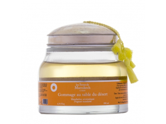 Gommage corps au sable du désert Mandarine aromatique