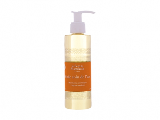 Huile soin de l'eau corps Mandarine aromatique