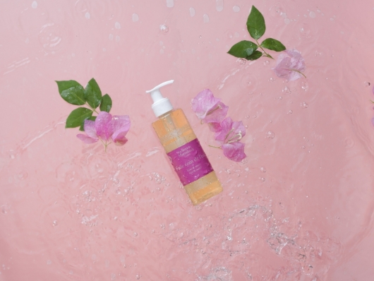 Huile soin de l'eau corps Rose & Santal